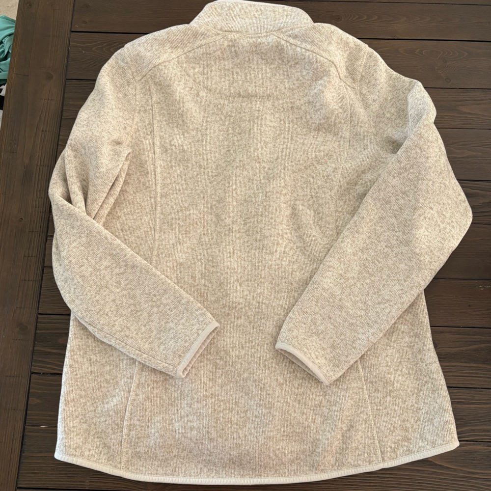 L.L. Bean Women’s Sweater Fleece Full Zip up Jacket - Picture 6 of 9